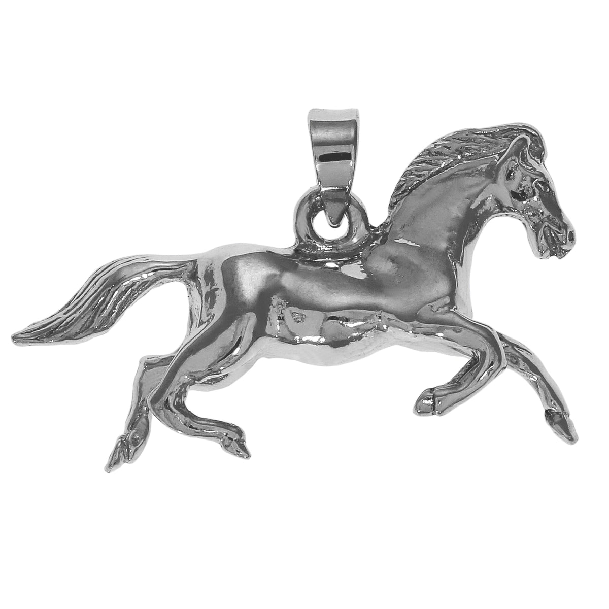 Anhänger 925/- Sterling Silber rhodiniert 1,7cm