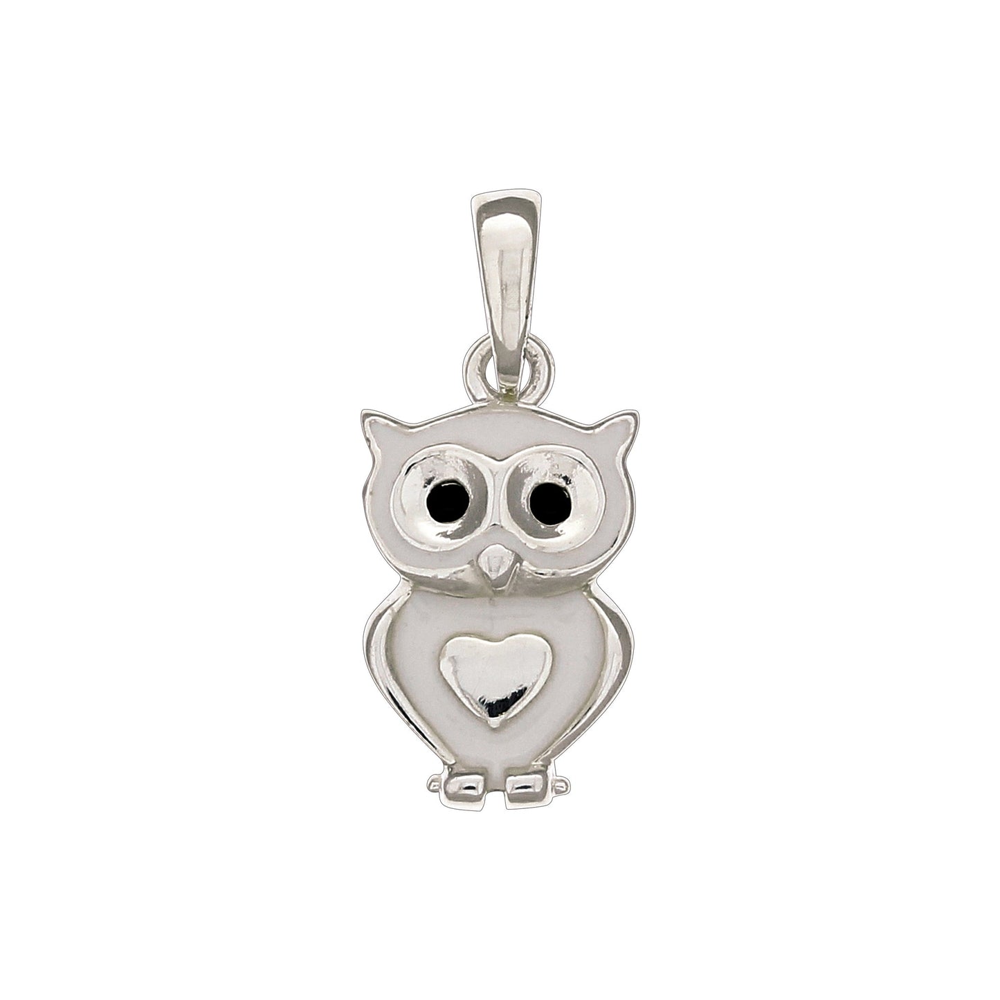 Anhänger 925/- Sterling Silber versilbert 1,8cm
