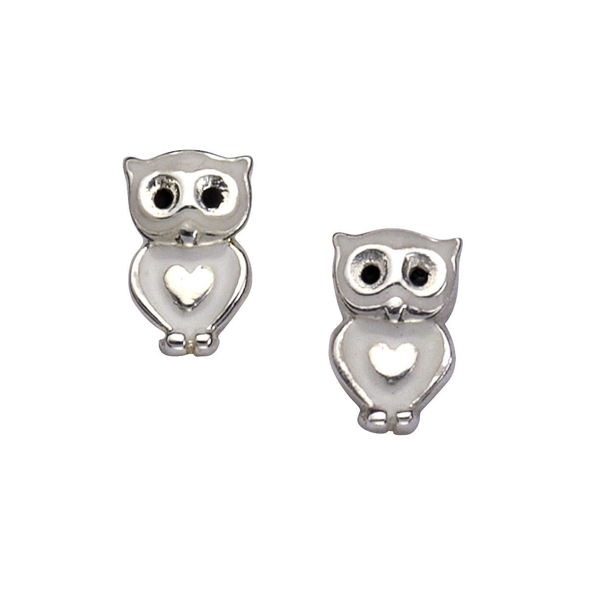 Ohrstecker 925/- Sterling Silber versilbert 0,7cm