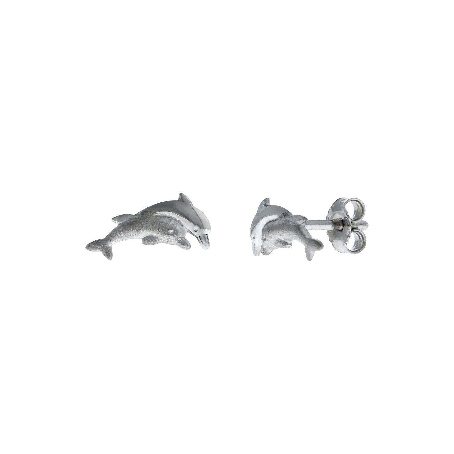 Ohrstecker 925/- Sterling Silber rhodiniert 1,1cm