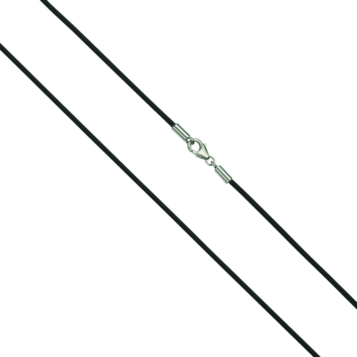 Collier Fantasiekette 925/- Sterling Silber rhodiniert 50cm