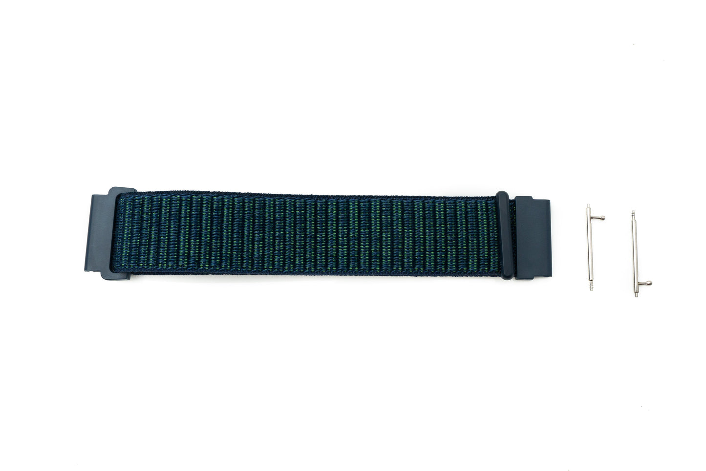 SYSTEM-S Armband 22 mm aus Nylon für Fitbit Versa 2 1 Lite  Smartwatch
