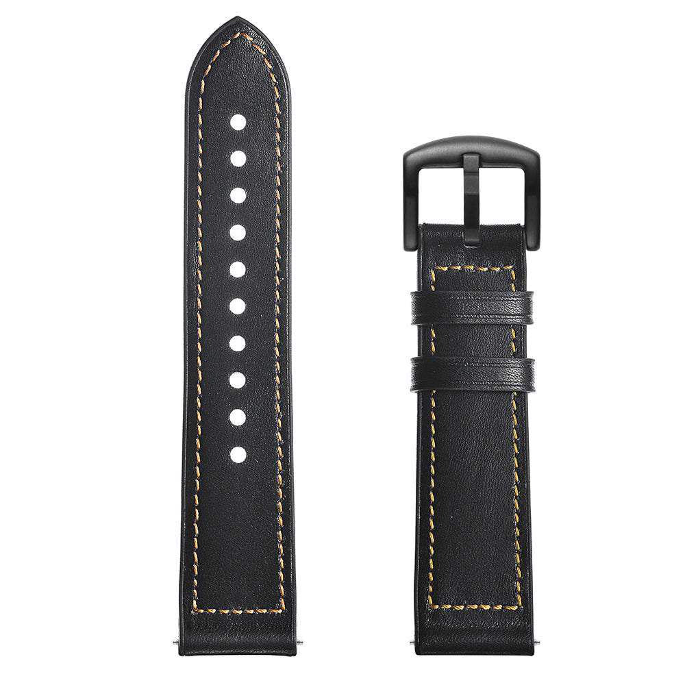 SYSTEM-S Armband flexibel aus Silikon 20mm für Samsung Galaxy Watch 4 Smartwatch Schwarz