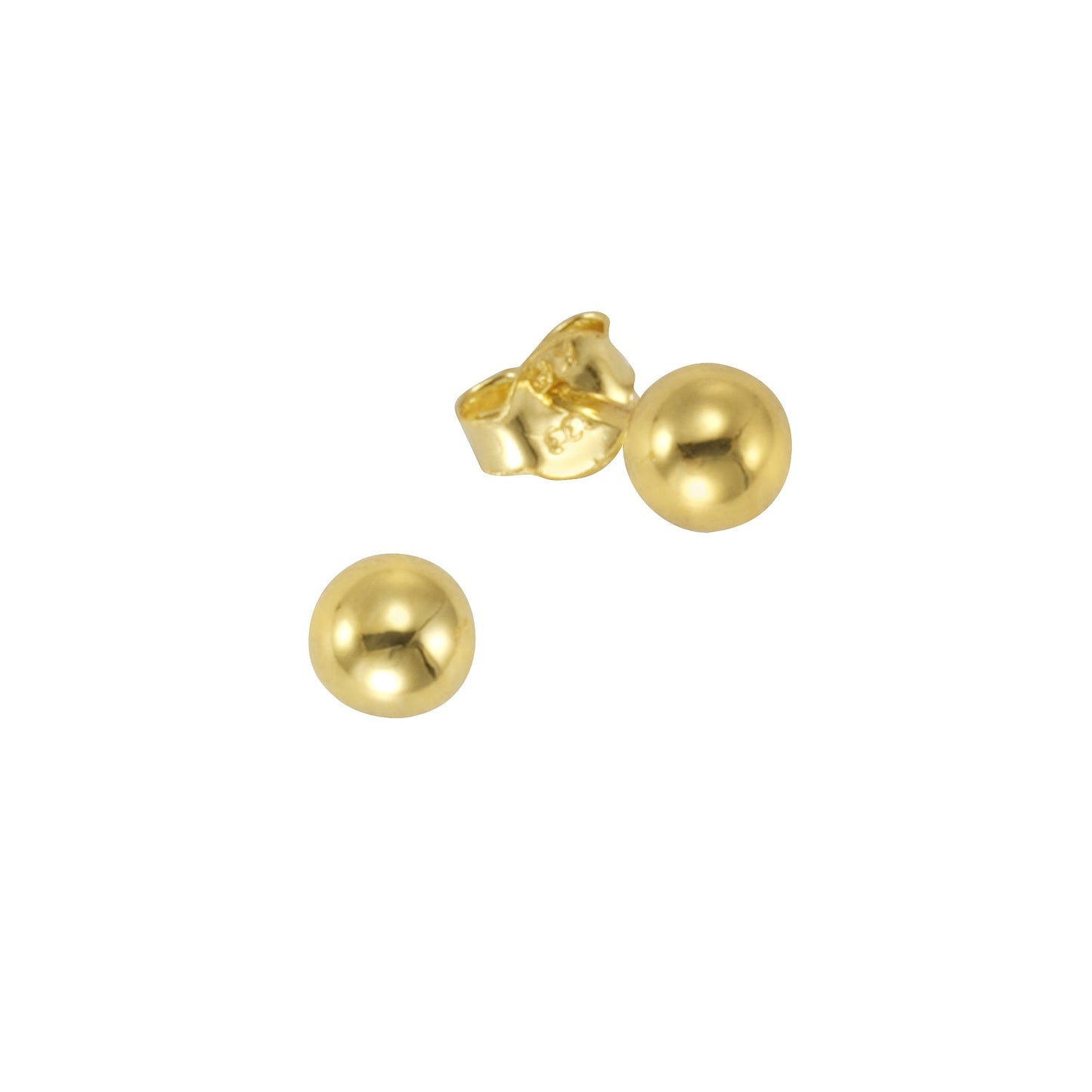 Ohrstecker 333/- Gold 1,5cm ohne