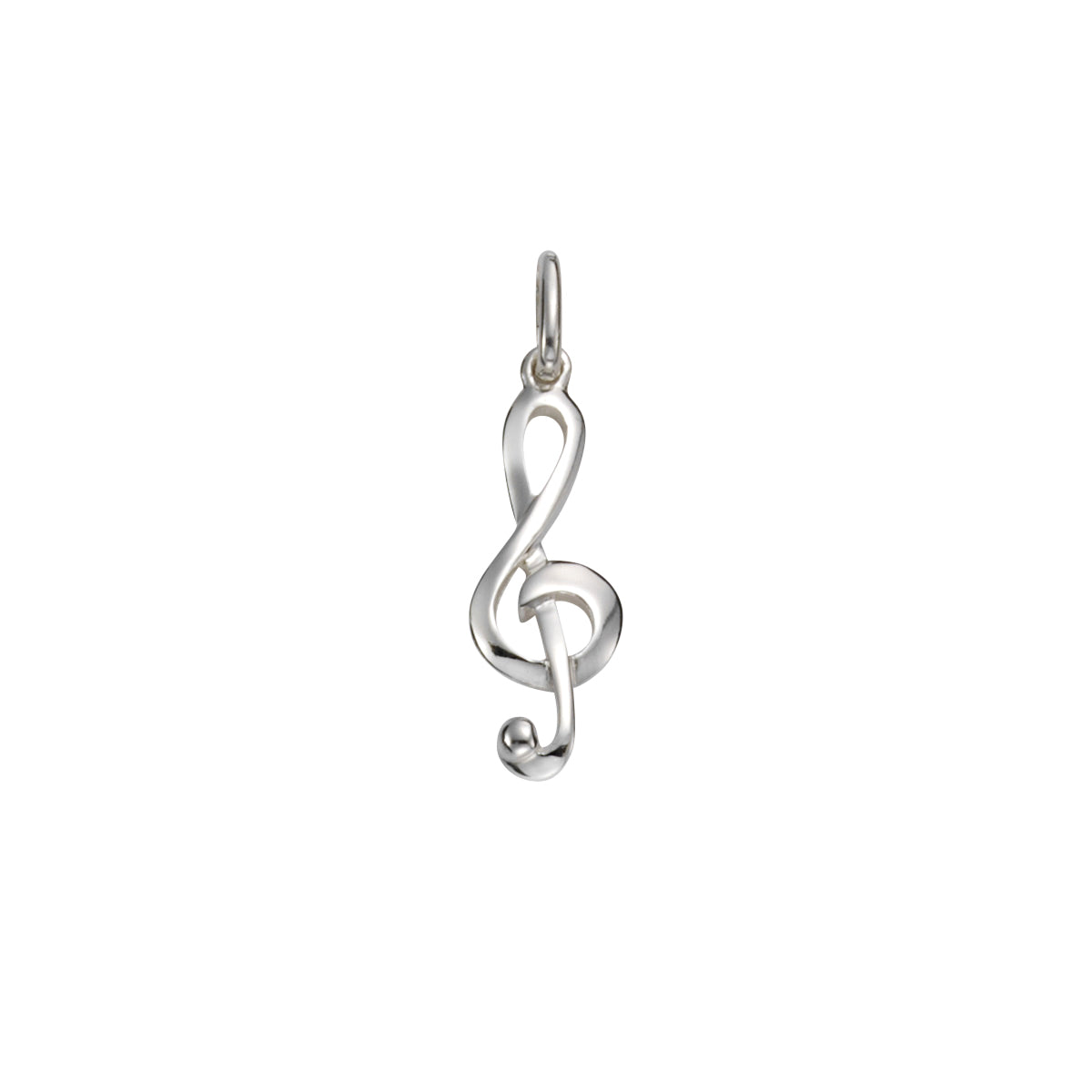 Anhänger 925/- Sterling Silber rhodiniert 2,5cm
