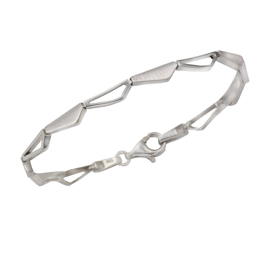 VIVANCE - Armband aus 925/- Sterling Silber rhodiniert mit 19cm Länge