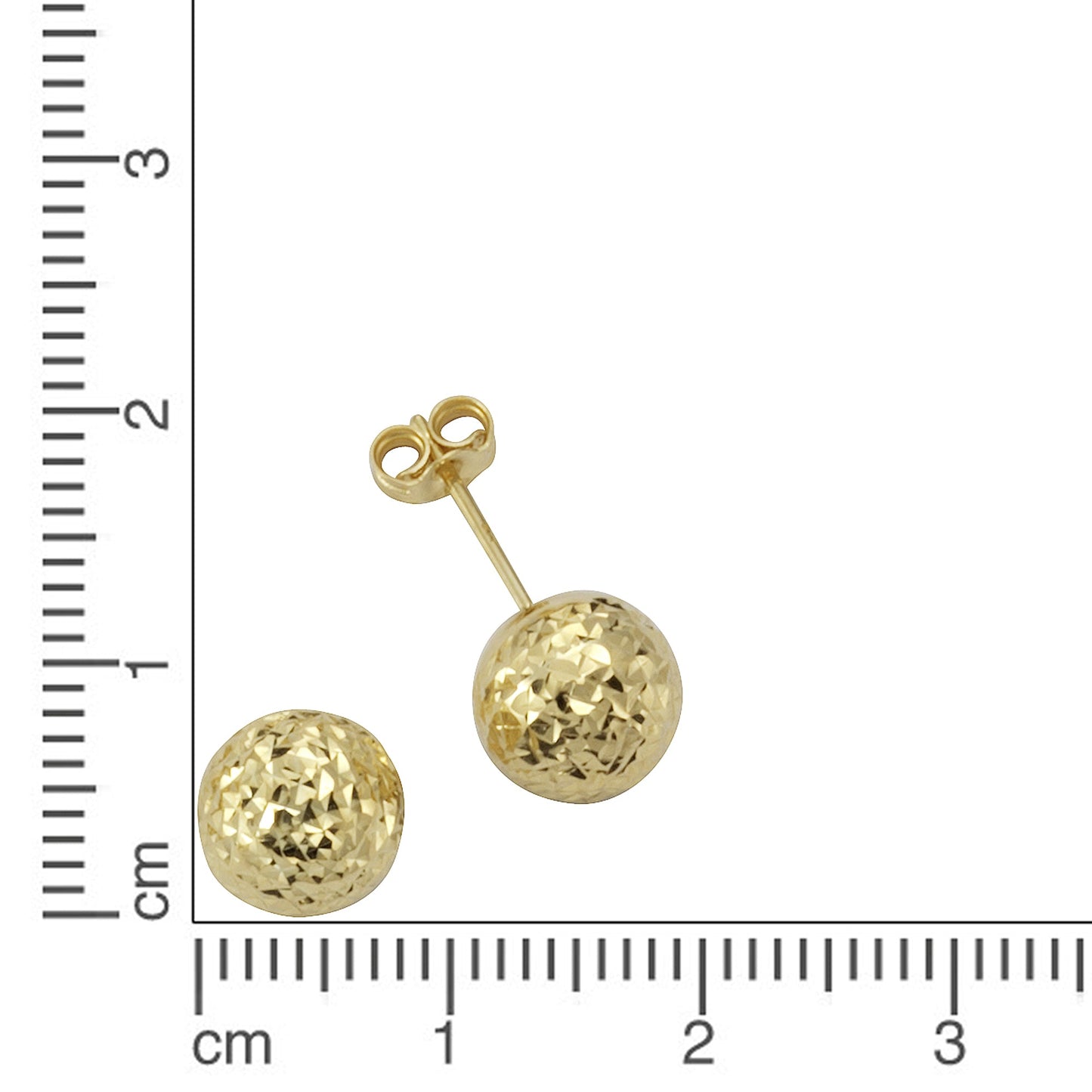 Ohrstecker 375/- Gold 1,2cm