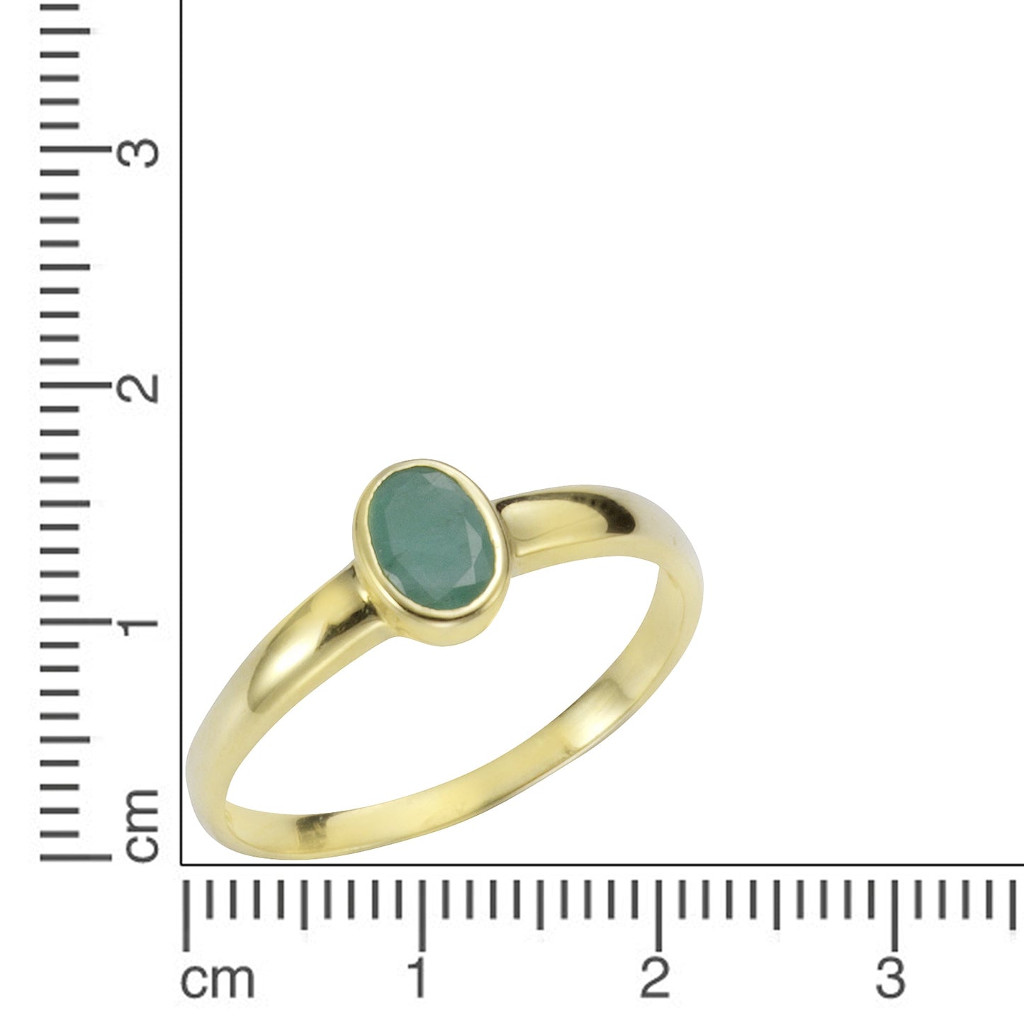 Ring 375/- Gold Smaragd