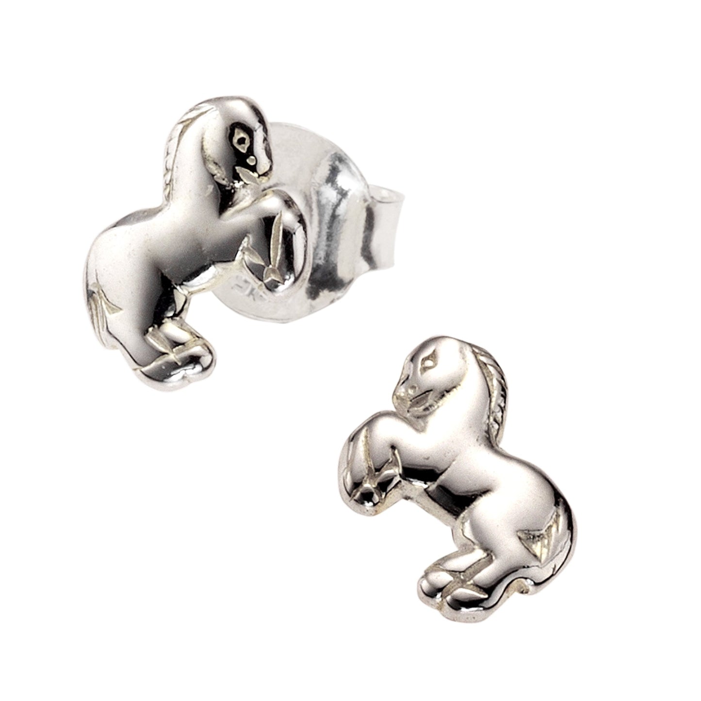 Ohrringe 925/- Sterling Silber 0,8cm