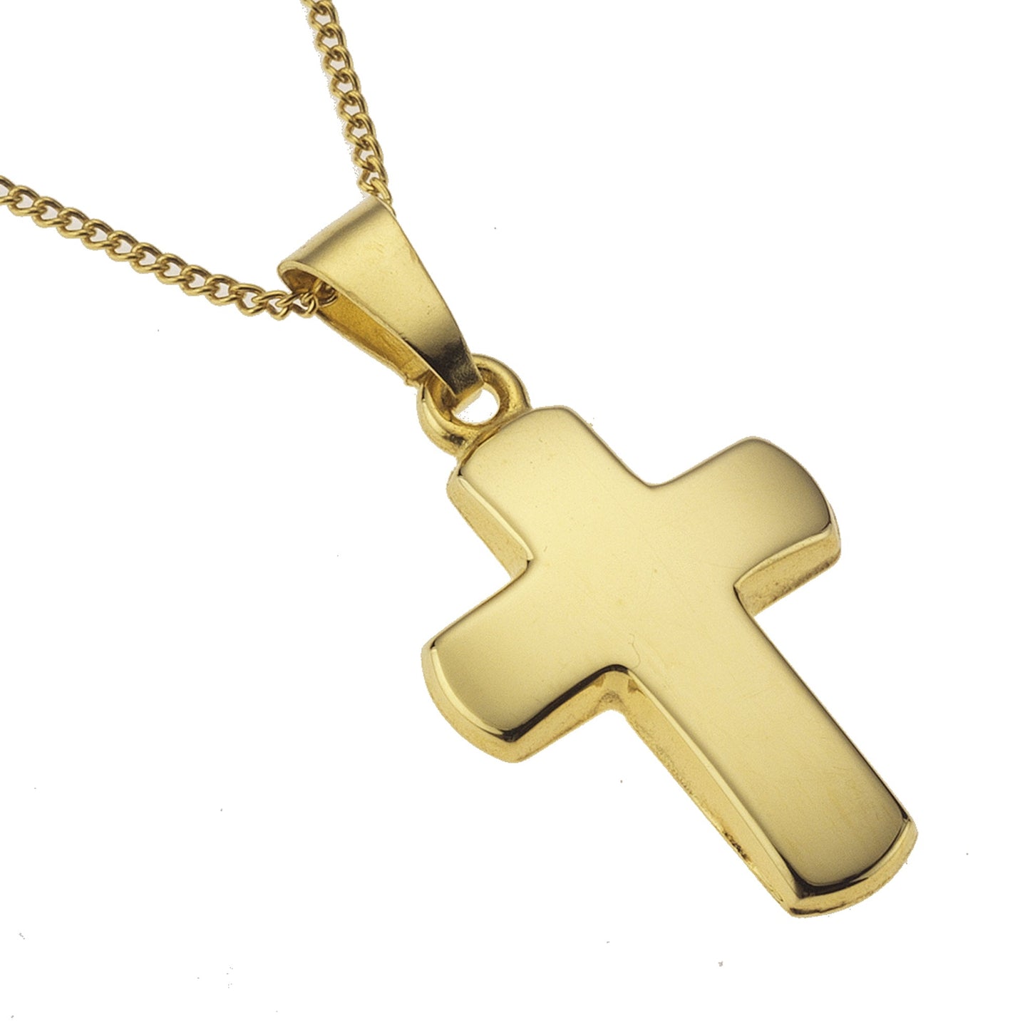Halskette Panzerkette 333/- Gold 38,0cm ohne Stein
