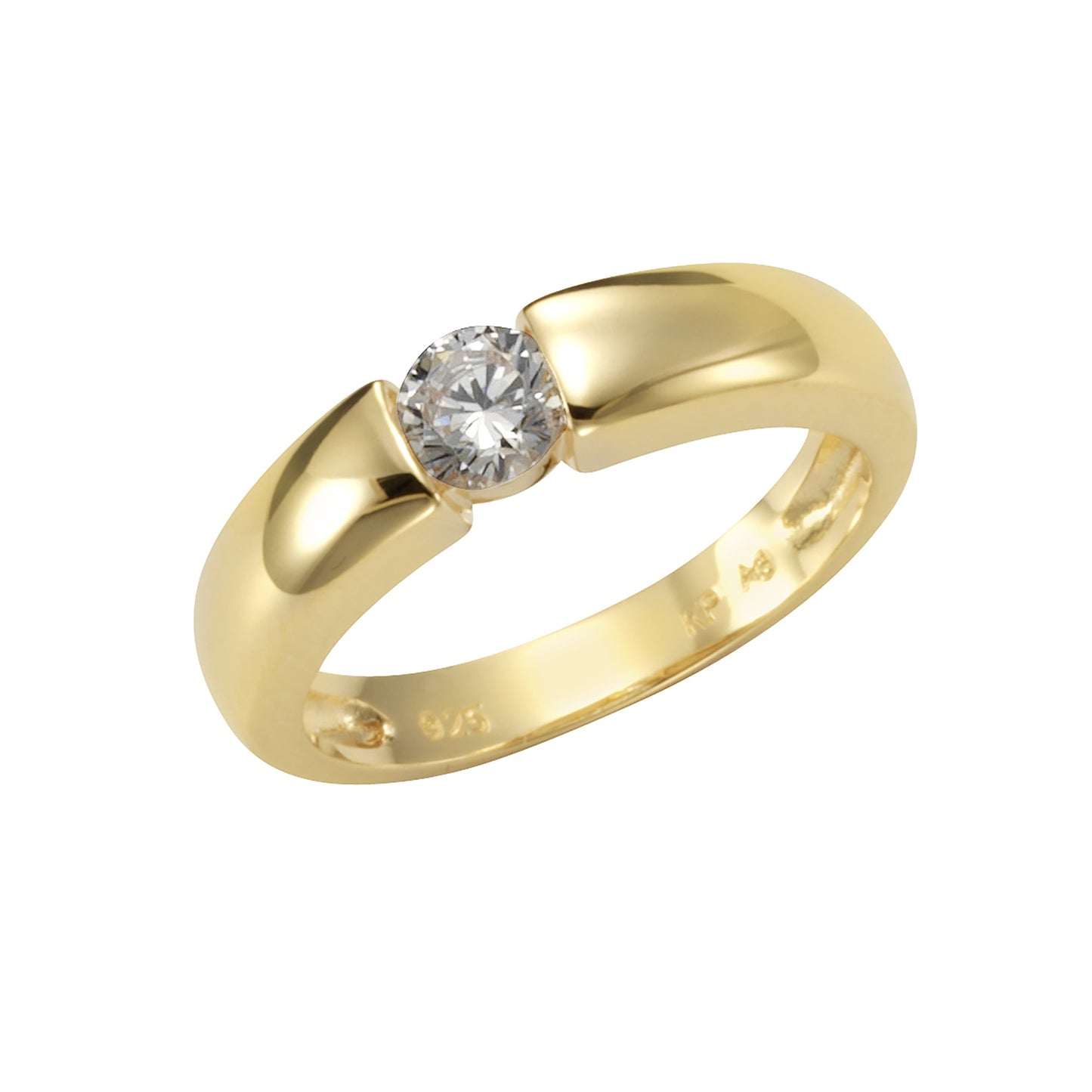 Ring 925/- Sterling Silber Zirkonia