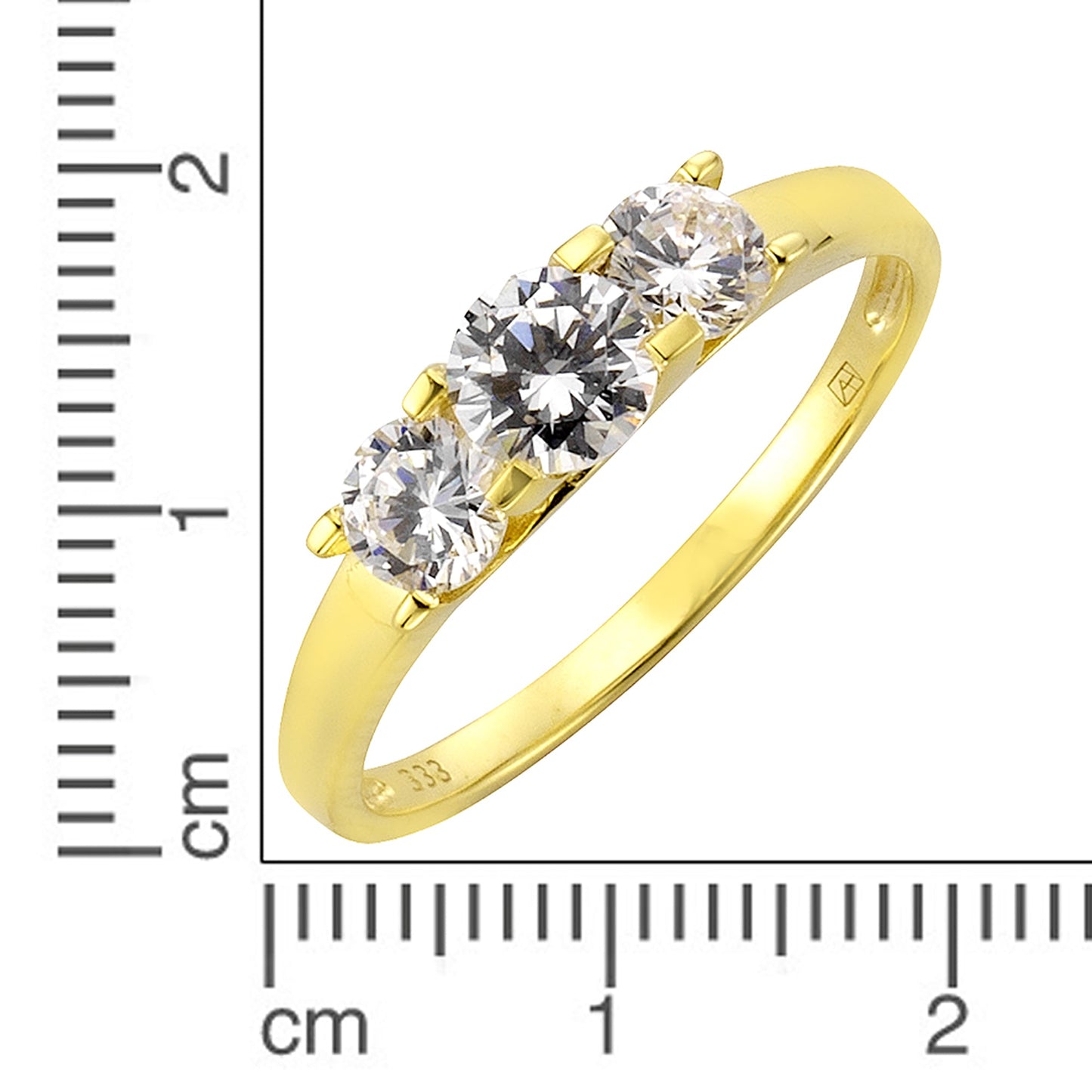 Ring 333/- Gold Zirkonia