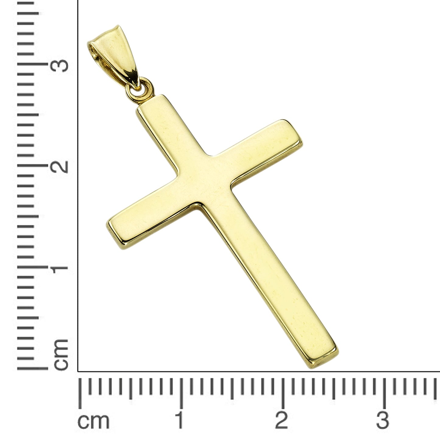 Anhänger 333/- Gold 4,1cm ohne
