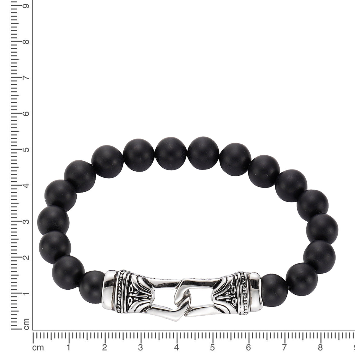 Armband Steinkette Edelstahl 22cm Achat