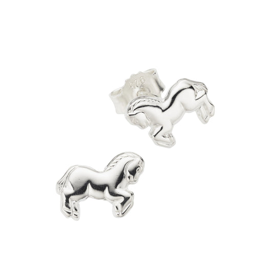 Zeeme for Kids - Kinder-Ohrringe Silber 925 Motiv Pferd