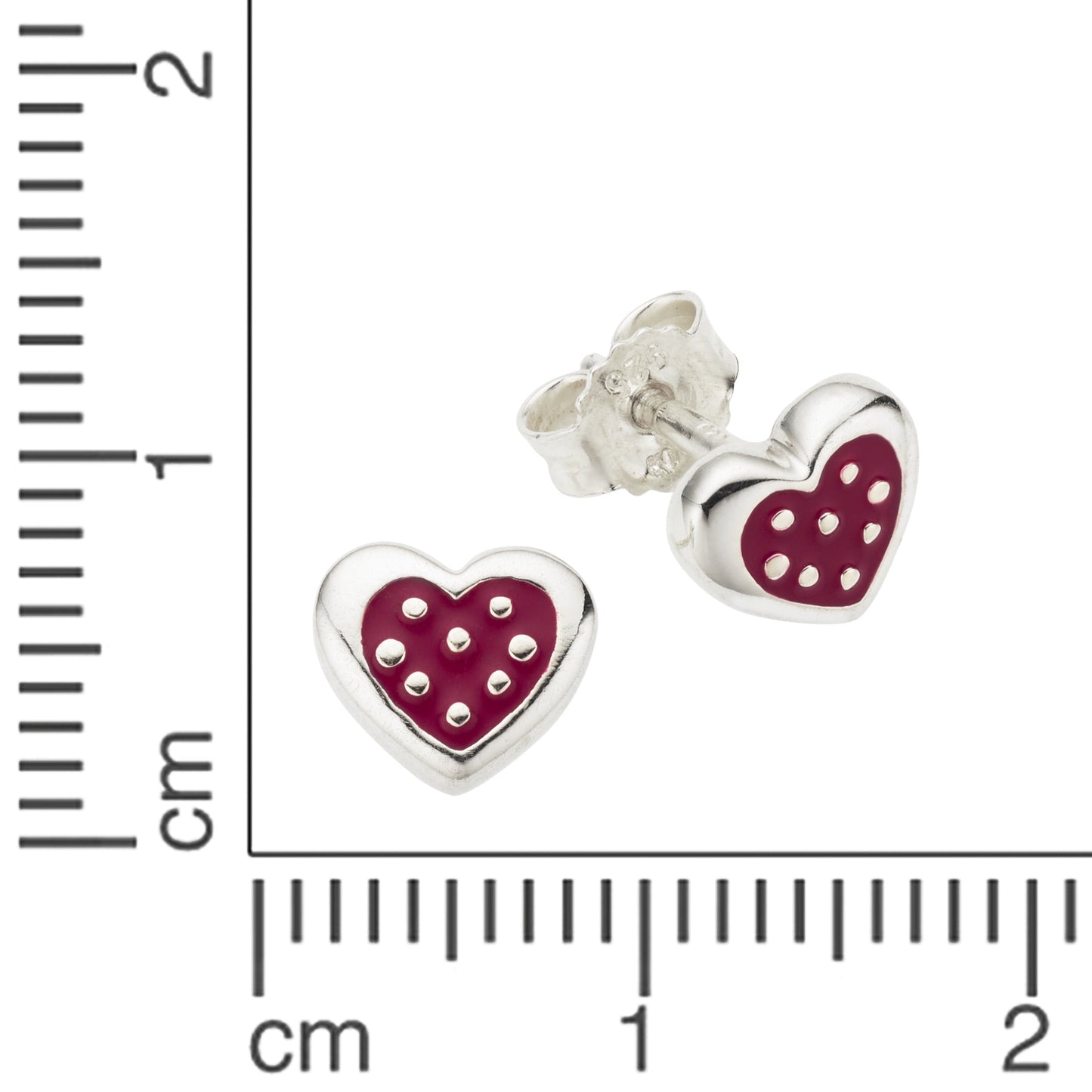 Ohrringe 925/- Sterling Silber ohne 0,6cm