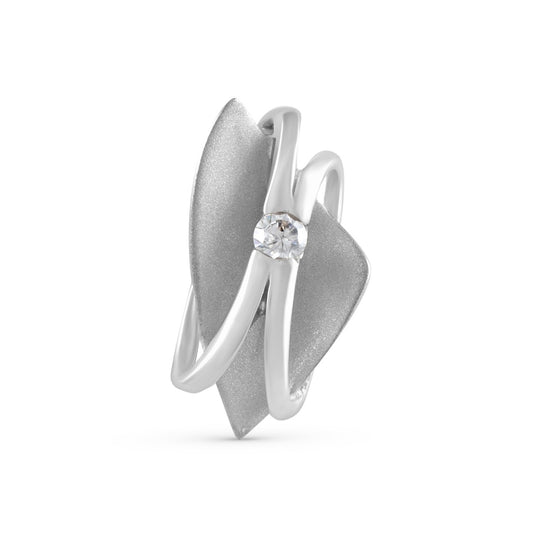 Schmuck Halsketten-Anhänger Damen Silber 925 rhodiniert Zirkonia 1,9cm günstig kaufen