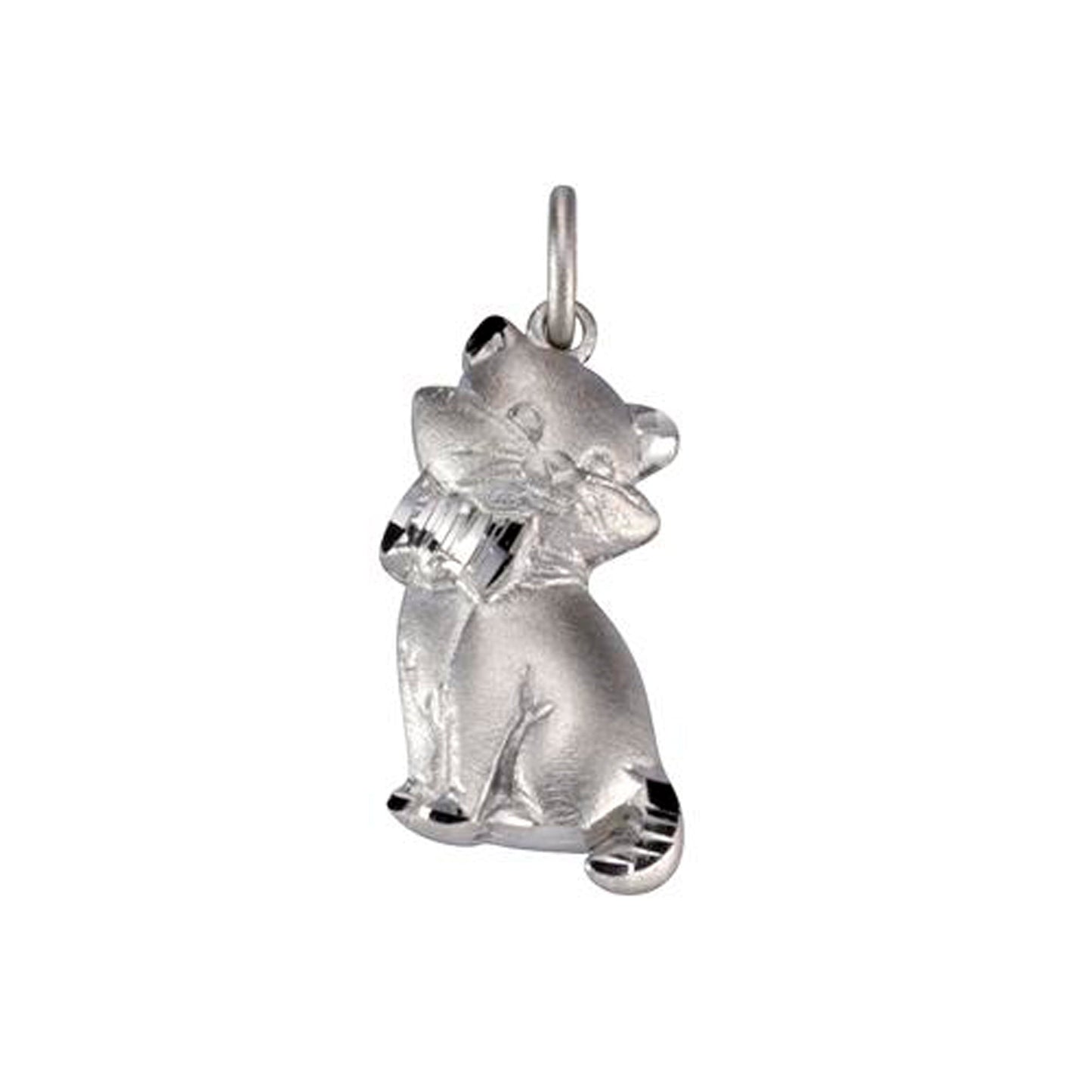 Anhänger 925/- Sterling Silber rhodiniert 2,5cm