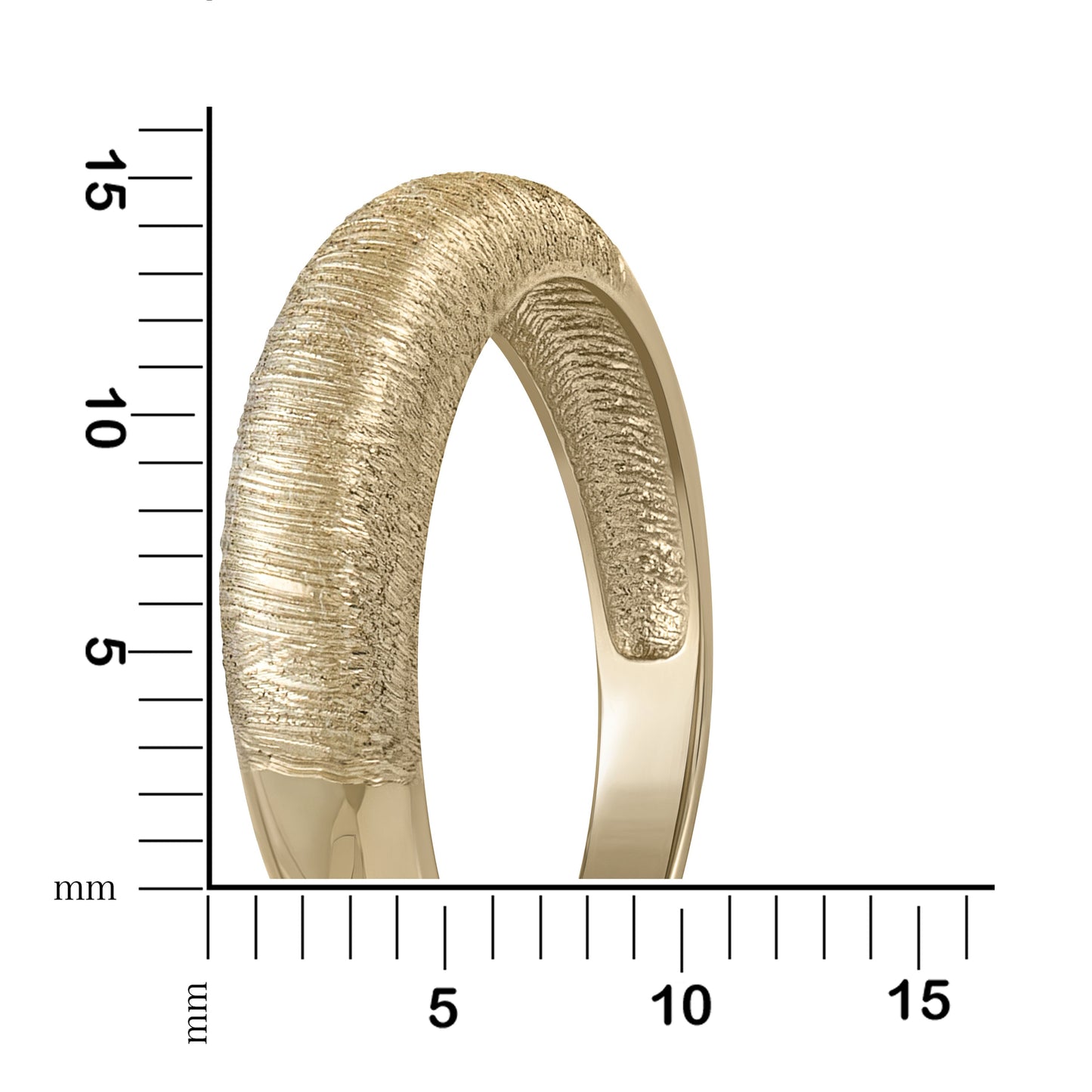 Ring 585/- Gold ohne