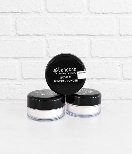 NATURAL MINERAL POWDER - TRANSPARENT -ALLE FARBTYPEN