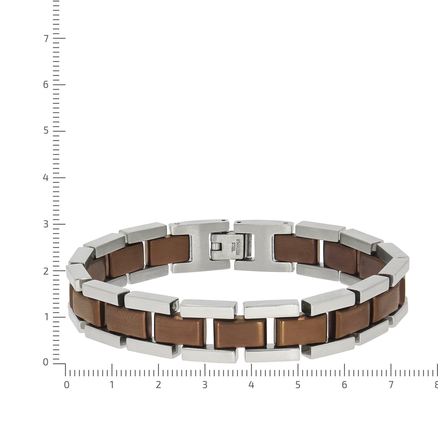 Armband keine / nicht relevant Edelstahl 21cm