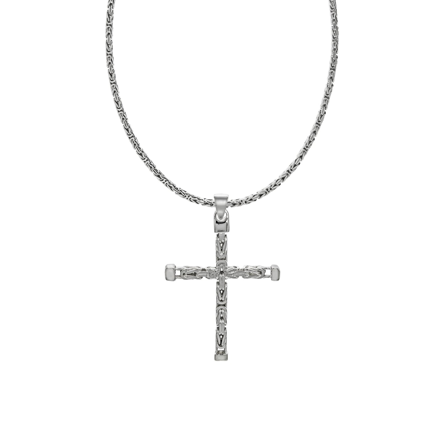 Halskette Königskette 925/- Sterling Silber 55cm ohne