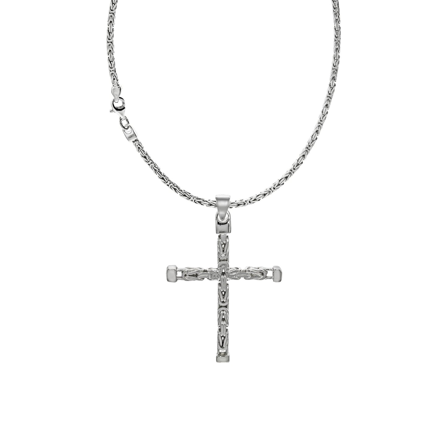 Halskette Königskette 925/- Sterling Silber 55cm ohne