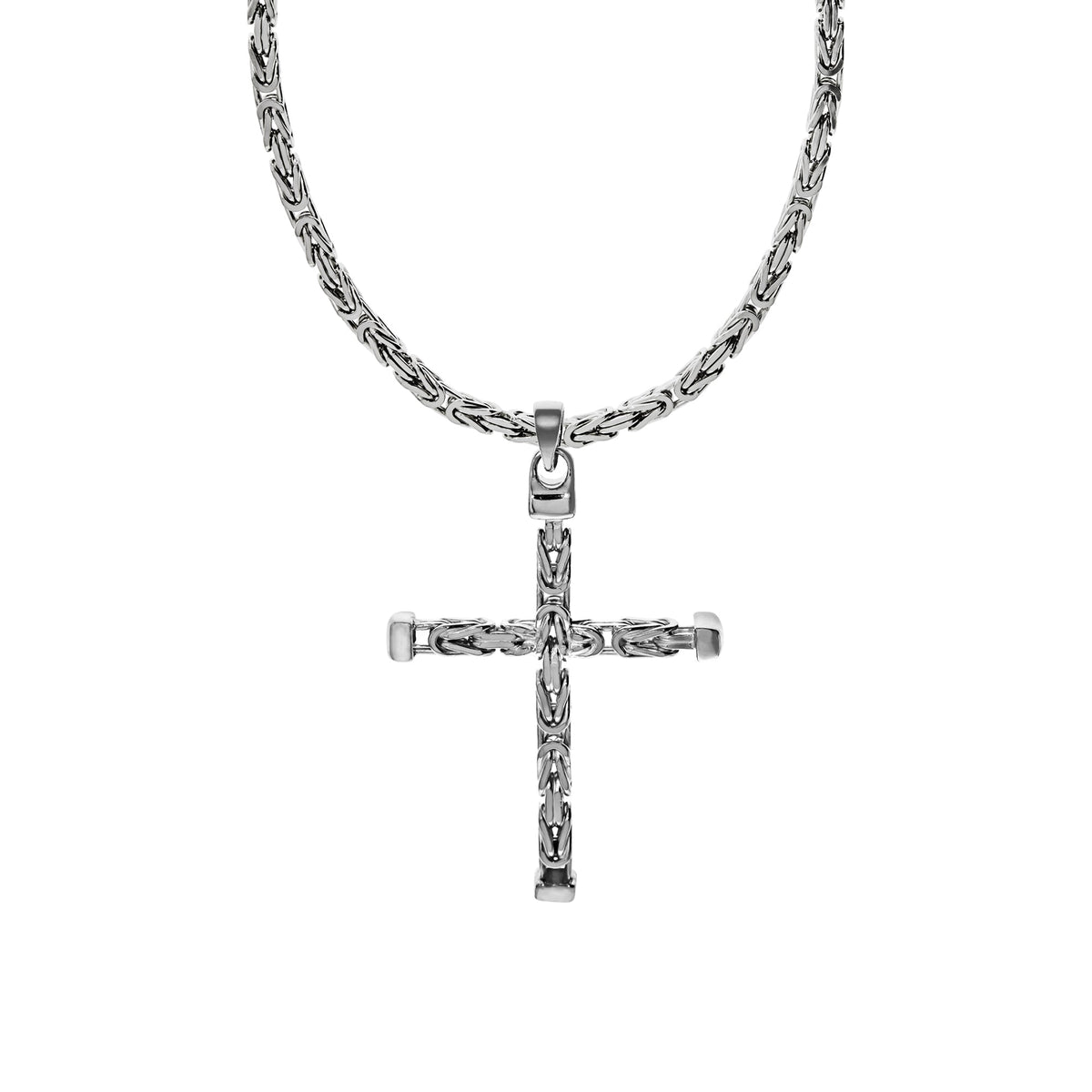 Halskette Königskette 925/- Sterling Silber 55cm ohne