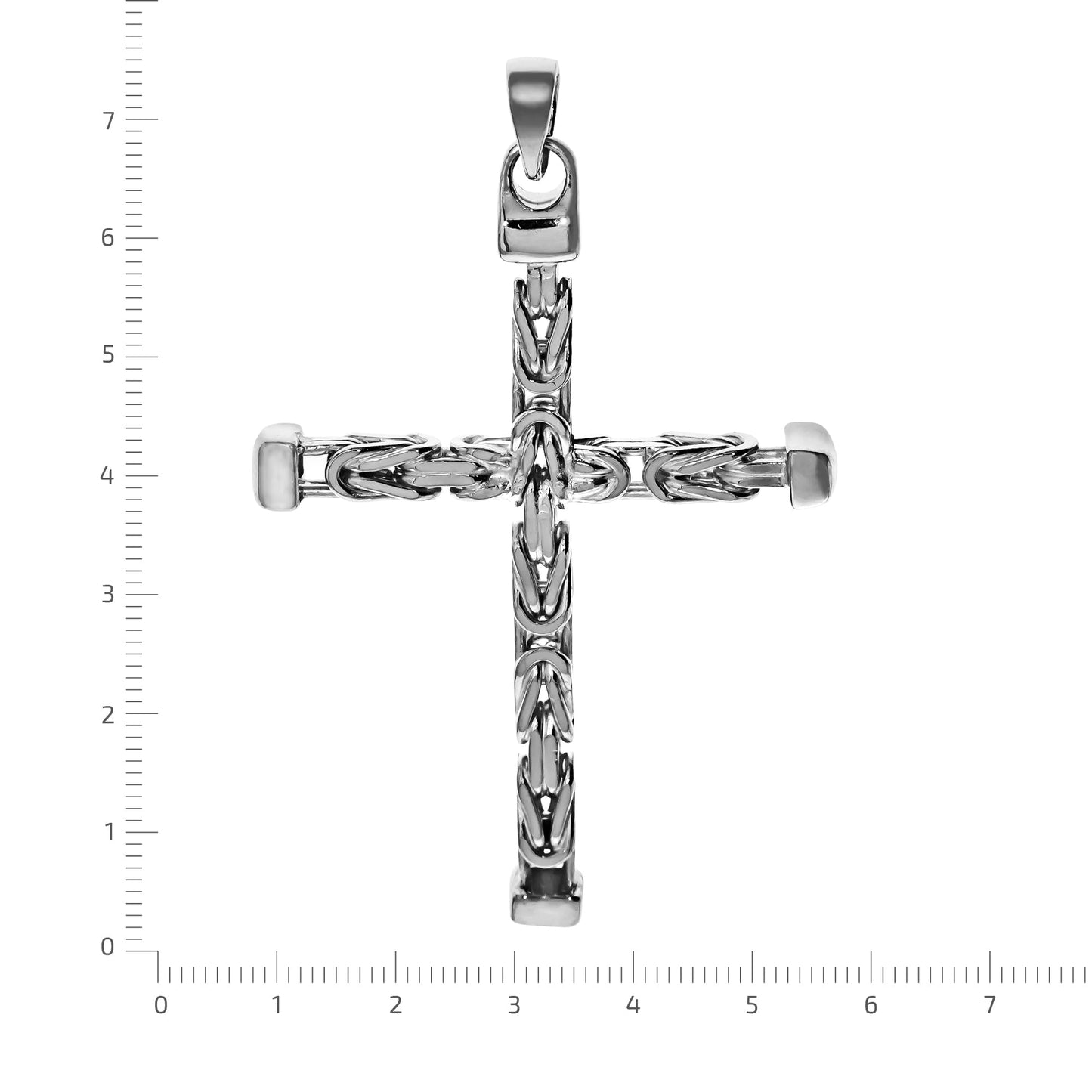 Anhänger 925/- Sterling Silber 7,5cm ohne