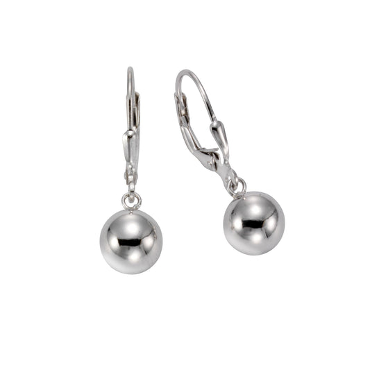Ohrringe 925 Silber rhodiniert 2,5cm Länge