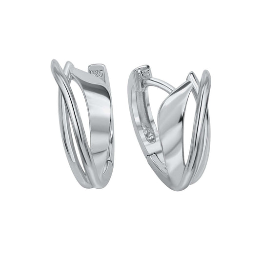 Schmuck Creolen Ohrringe Damen 925 Silber rhodiniert 1,8cm, 1 Paar günstig kaufen