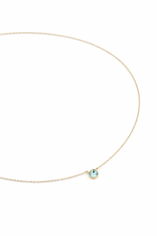 Edelstahl-Halskette mit Swarovski®-Kristallen- DELIGHT SPRING