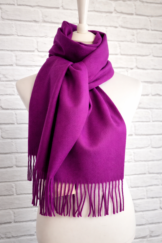 Classic Woven Schal mit Fransen UNISEX- MAJESTIC WINTER