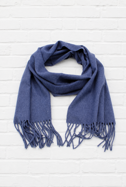 Superweicher Kaschmirschal mit Fransen UNISEX- SMART SUMMER