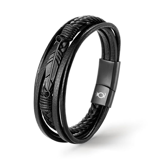 ARMBAND BLACK FEATHER