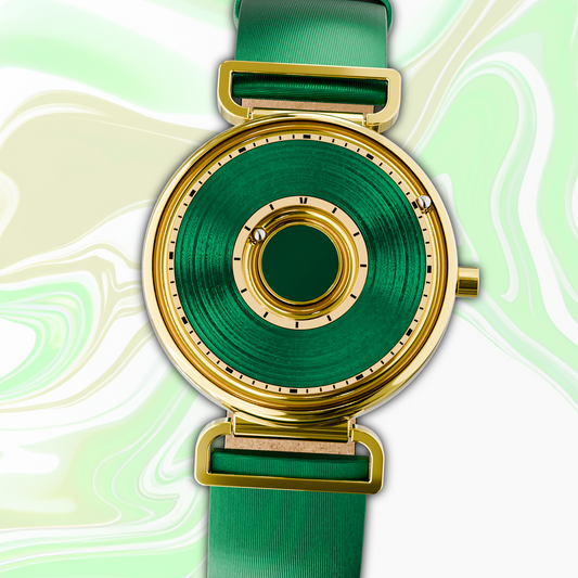 Damenuhr Bella Gold Green