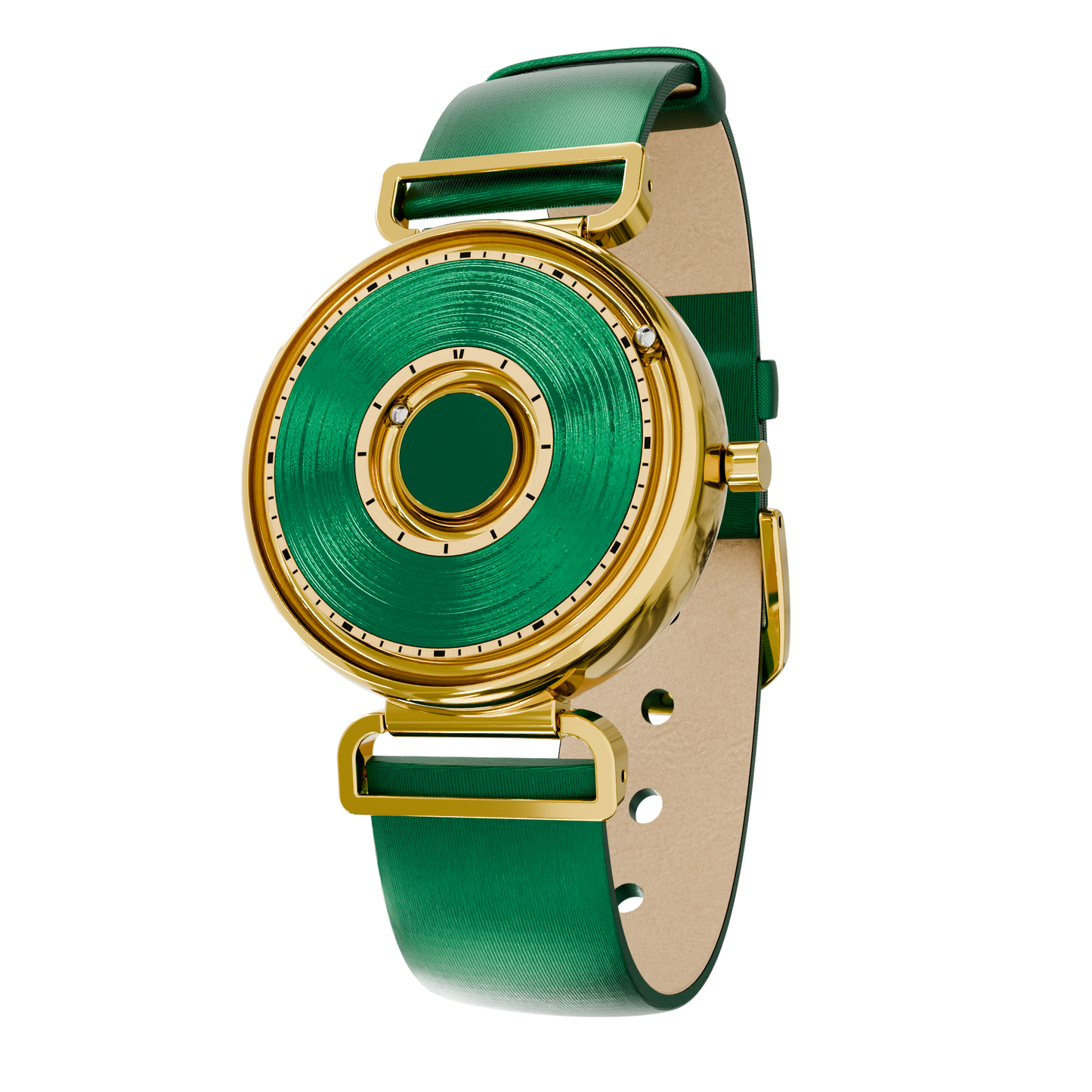 Damenuhr Bella Gold Green