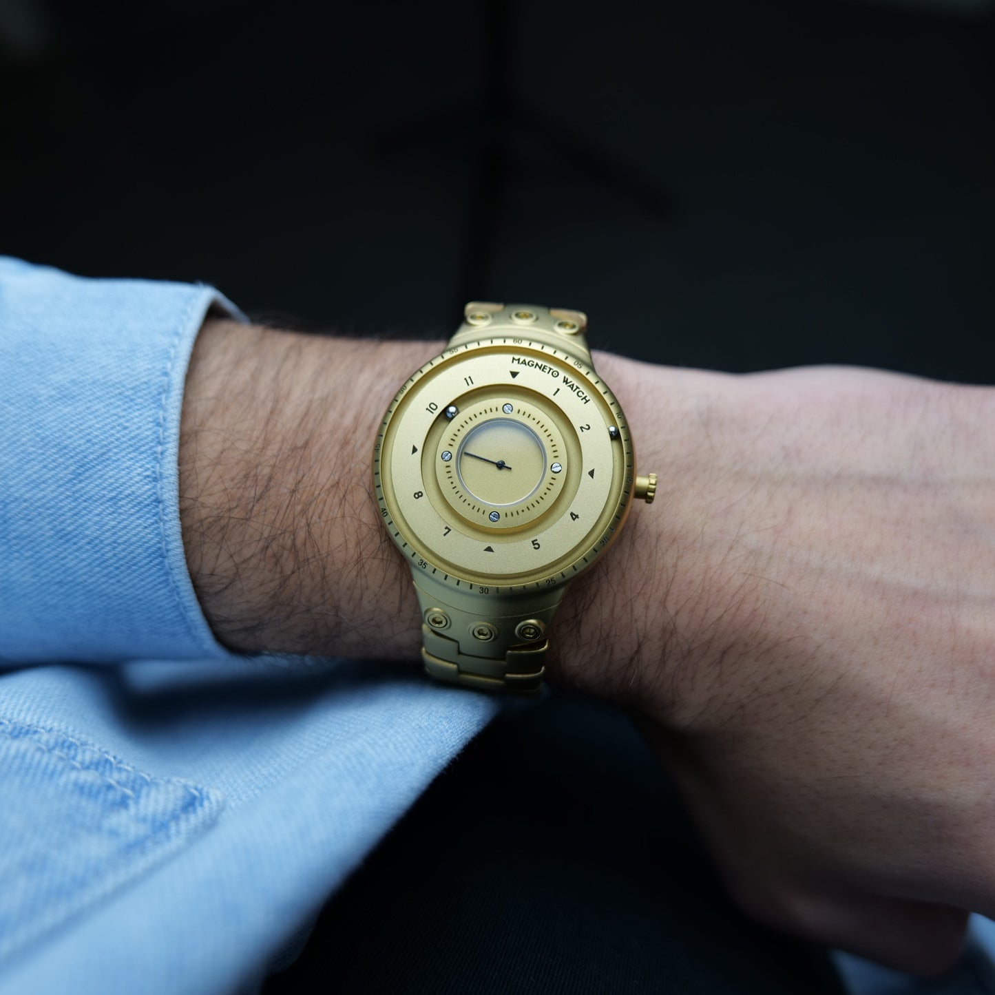 Herrenuhr Precisio Gold