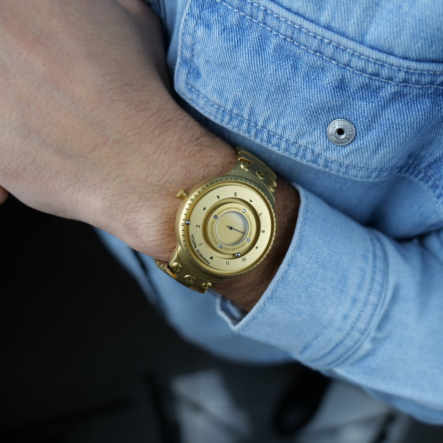 Herrenuhr Precisio Gold