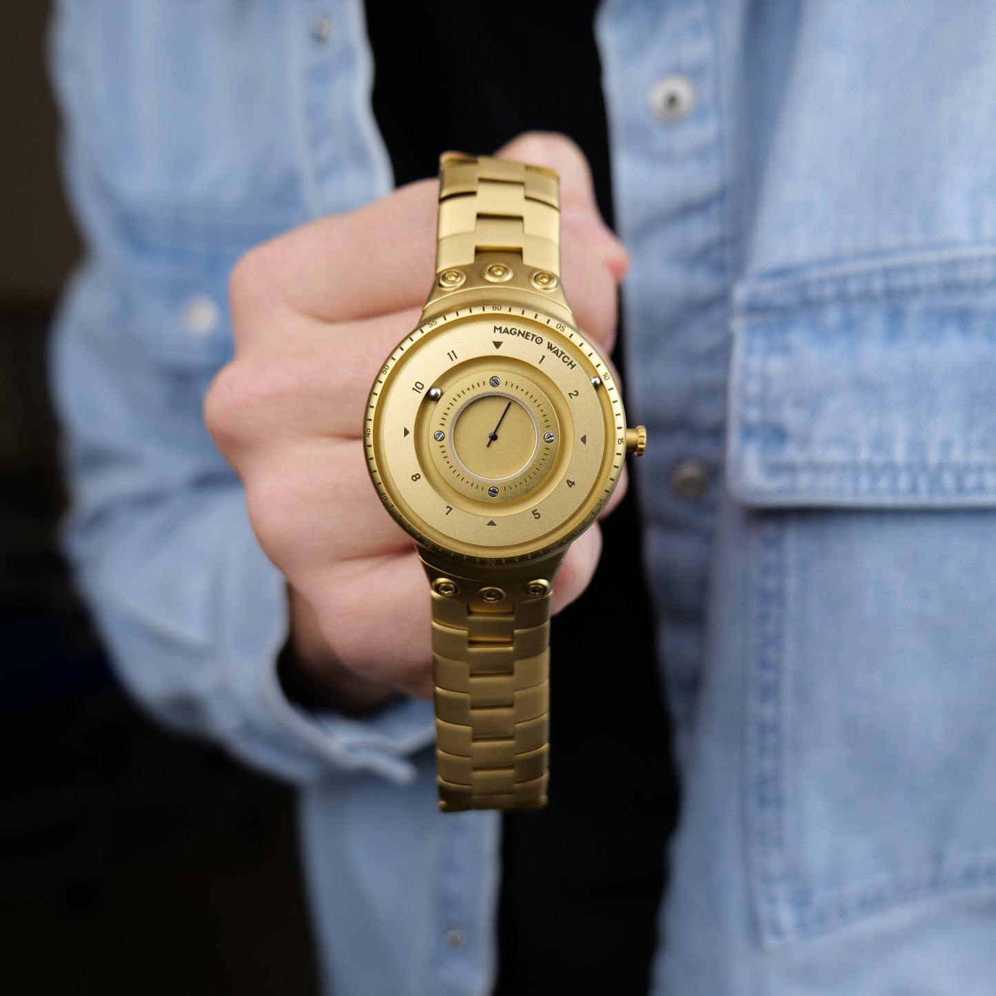 Herrenuhr Precisio Gold