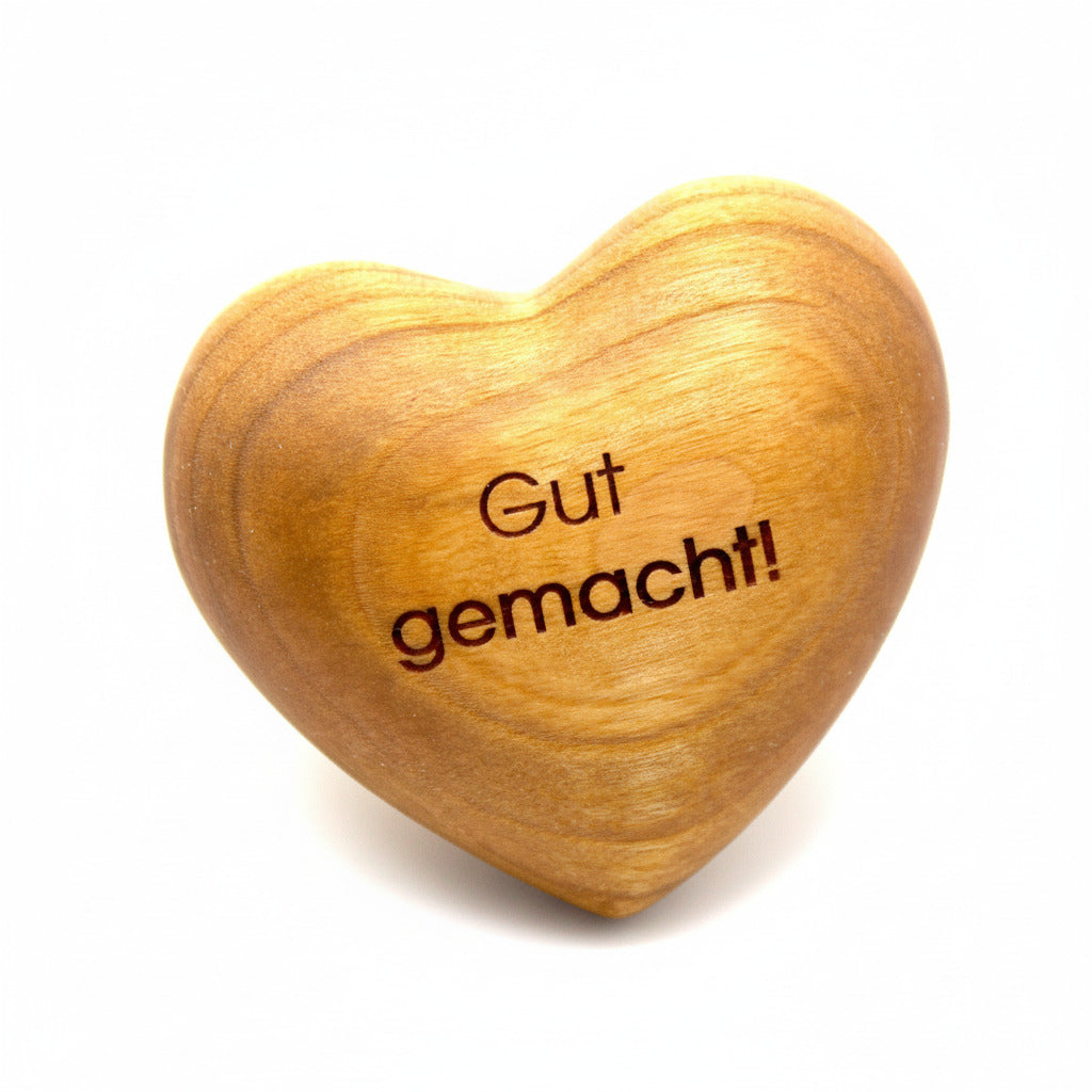Thankgoods Holzherz Gut gemacht.