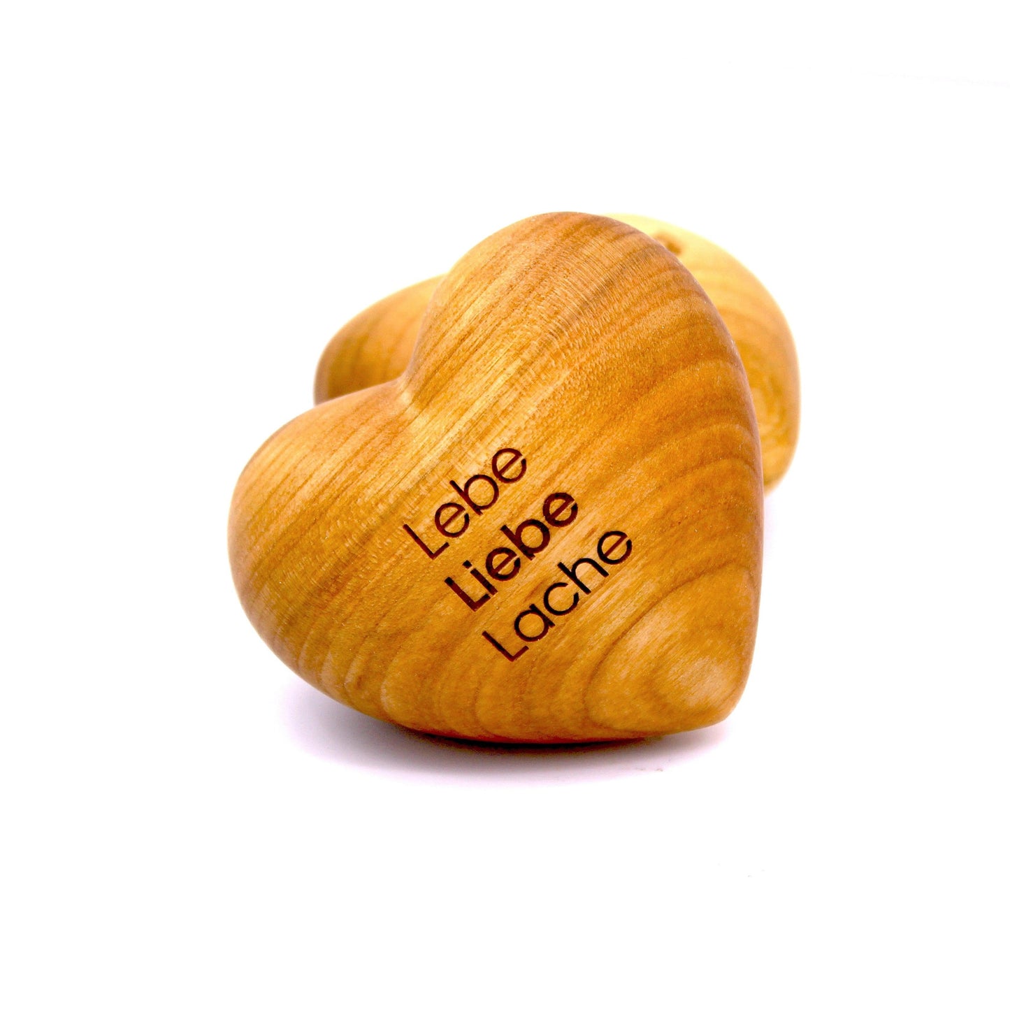 Thankgoods Holzherz Lebe, Liebe, Lache