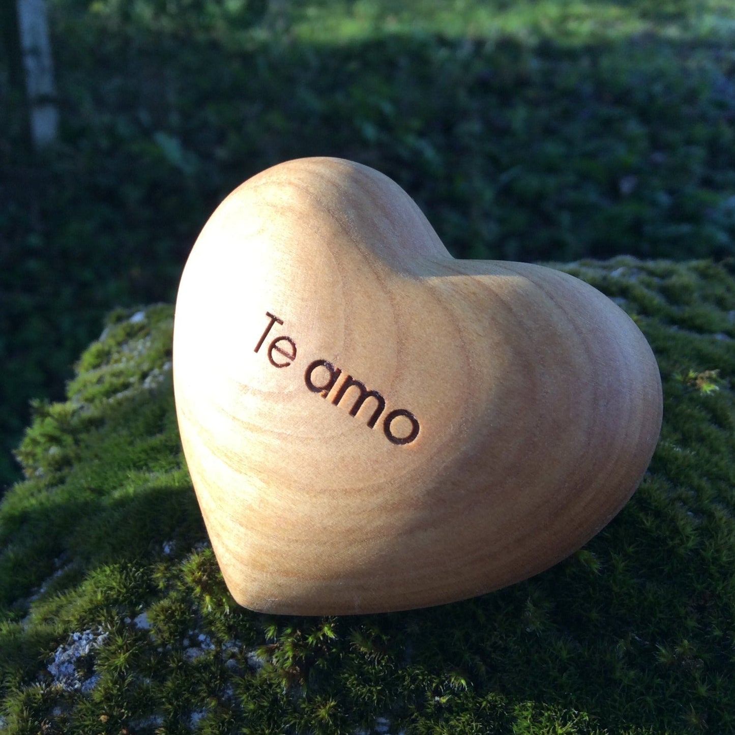 Thankgoods Holzherz Te amo