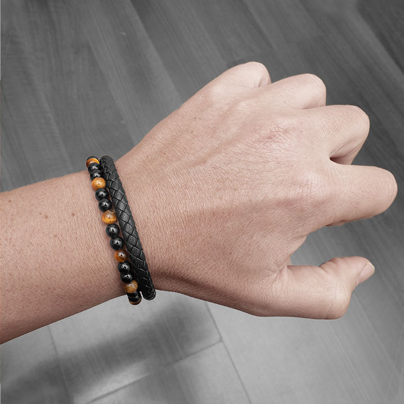 ARMBAND PASSION TIGER EYE