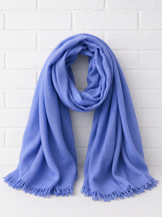 PURE & COZY SCHAL - Cornflower - NEW WINTER