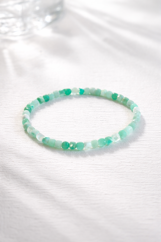 Edelstein Armband- CHRYSOPRAS